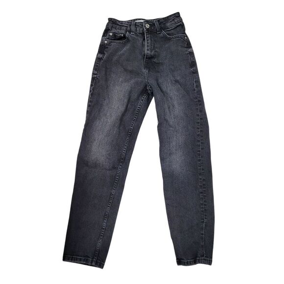 Zara Black Denim Jeans Pants Size: 0 - Picture 1 of 11